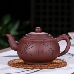 Chinese Yixing teapot purple clay tea pot handmade unique
