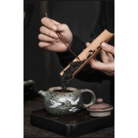 TANGPIN xishi keraaminen teekannu käsintehty vihreä kiinalainen teekannu 220ml