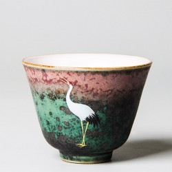 TANGPIN ceramic teacups crane chines kung fu cup drinkware 60ml