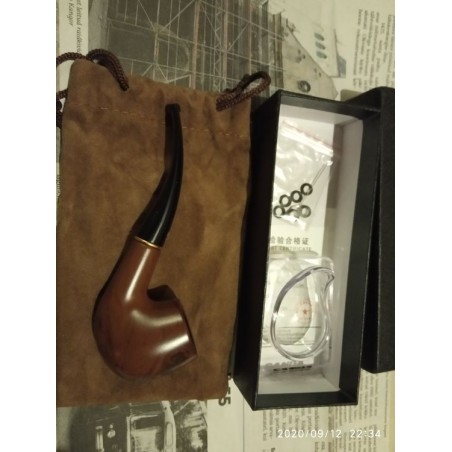 Ny snygg mini-tobakspipa och tobakspåse