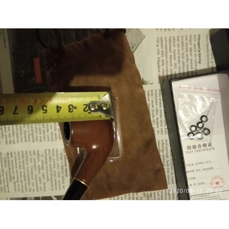 Ny snygg mini-tobakspipa och tobakspåse