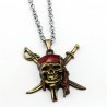 Pirates of the Caribbean Necklace Aztec Coin Anheng