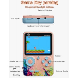 New Mini Handheld Game Console Built-in 500 Classic Games 3.0 Inch