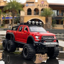 1/28 Ford Raptor F150 Alloy Car Modified Off-Road
