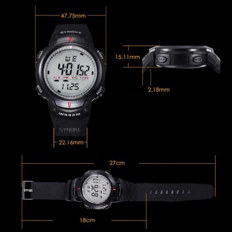 Sports Men LED Electronic Watch
