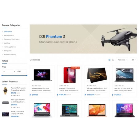 Avaa verkkokauppasi, Domain + Website + Hosting + Tuki 6 kuukautta