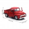 1:32 Красная металлическая игрушка-грузовик Vintage Red Mini