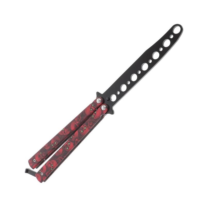 träningsknivfjäril, Karambit Knife fjäril i knivövningsträningskniv taktisk Counter Strike