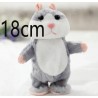 18CM Lovely Talking Hamster Plush Toy Cute Speak