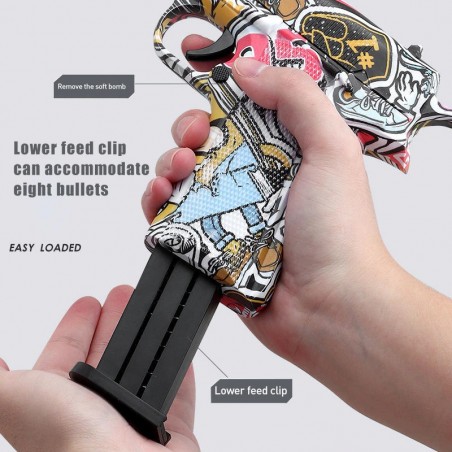 Csnoobs Glock M1911   Pehme kuul Mänguasjad Gun Shell Ejection Airsoft püstol   Sportlik CS laskepüstol