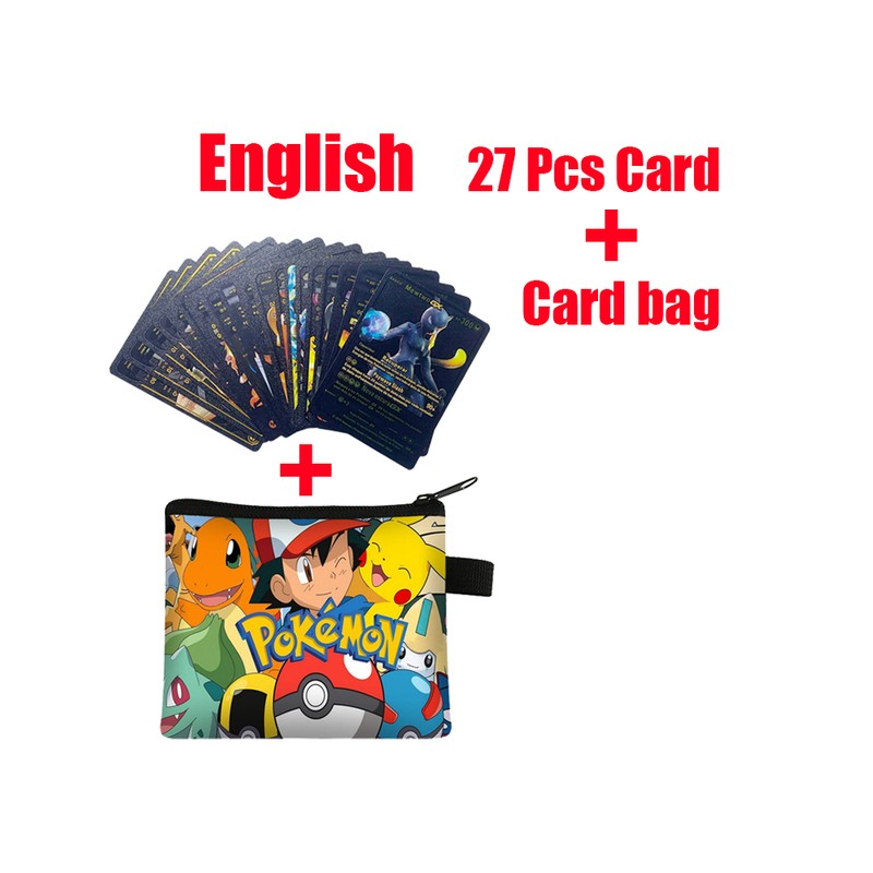 Pokemon Cards, English Vmax GX Energy Card, Charizard Pikachu
