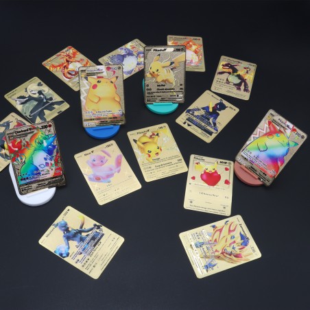 Pokemon Pikachu, kultainen metallikortti