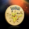 Gold Pokemon Coin Metal Set Mewtwo Charizard Pikachu
