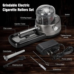 3in1 Cones Rolling Machine Automatic Tobacco Smoking Injector 8