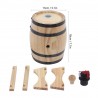 1/3/5L Pine Wine Barrel
