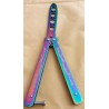 knife gaming tool butterfly trainer tool butterfly knife em faca