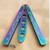 knife gaming tool butterfly trainer tool butterfly knife em faca