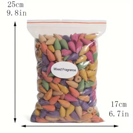 SPACEKEEPER Ceramic , Sekoitettu vesiputoussavuinen luonnollinen suitsuke, sandaali, laventeli