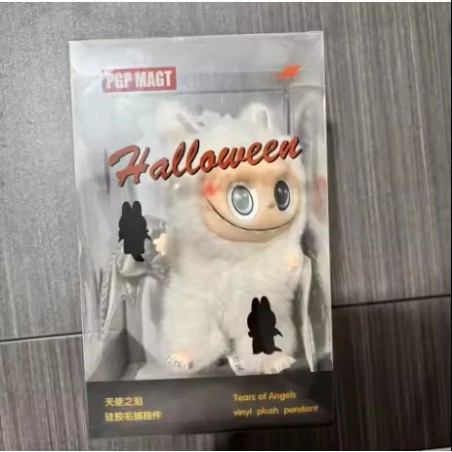 LABUBU plush, armas valge labubu