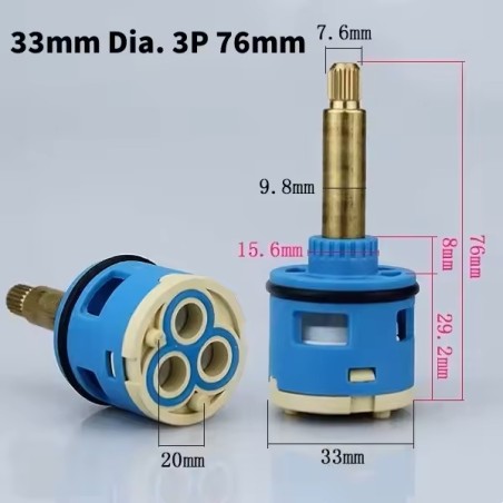 Vesihanan patruunahana, keittiön ja kylpyhuoneen lisävaruste