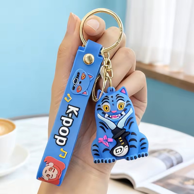 K-pop style keychain pendant