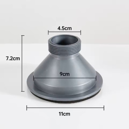 Kitchen siphon for stainless steel sinks only