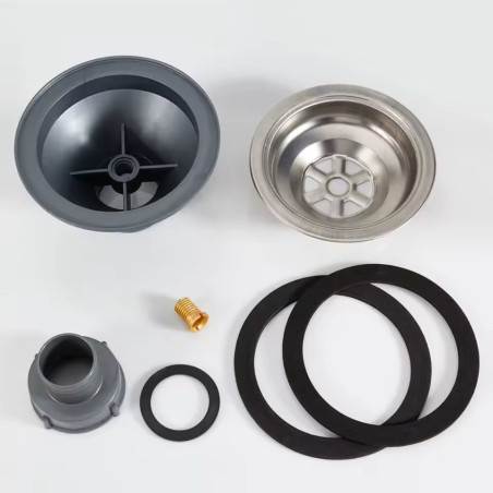 Kitchen siphon for stainless steel sinks only