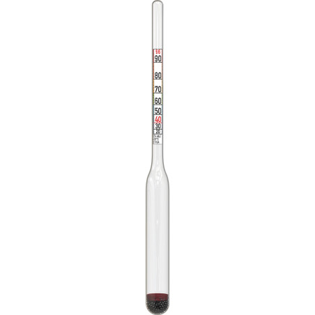Refraktomeeter alkoholi mõõtmiseks 20–96 % 13,5 cm × 1,05 cm  Browin