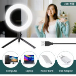LED Selfie Ring 16 cm Lighting Photographic Selfie Ring Lamp USB
