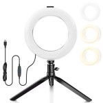 LED Selfie Ring 16 cm Lighting Photographic Selfie Ring Lamp USB