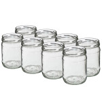 Klaaspurk, 500 ml, 8 tk.diameter 82 mm