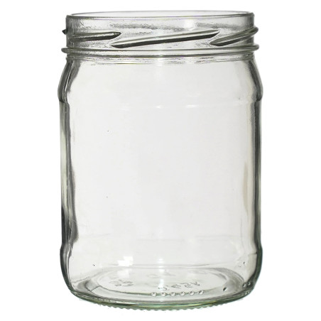Klaaspurk, 500 ml, 8 tk.diameter 82 mm