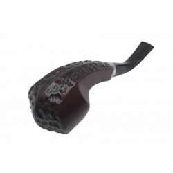 Ruskea kulmamuoto ilmoitettu tyyli bakeliittiputki tobacco pipe for gift Boxed
