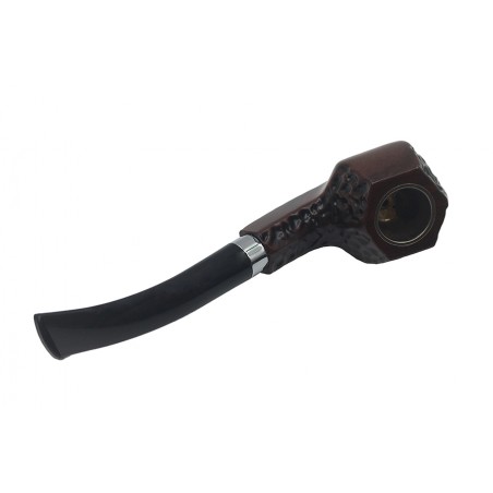 Коричневая угловая форма с бакелитовой трубкой tobacco pipe for gift Boxed
