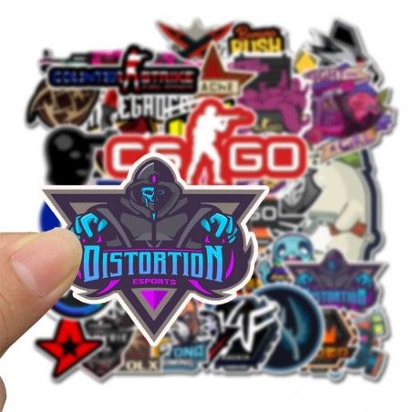50 PCS Lot CS GO Stickers Motorcycle Anime Game Sticker