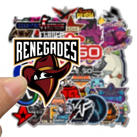 50 PCS Lot CS GO Stickers Motorcycle Anime Game Sticker