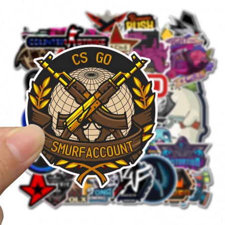 50 PCS Lot CS GO Stickers Motorcycle Anime Game Sticker